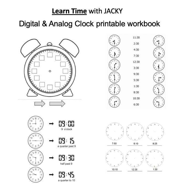 Clock practice Online Courses & Digital Prudocts